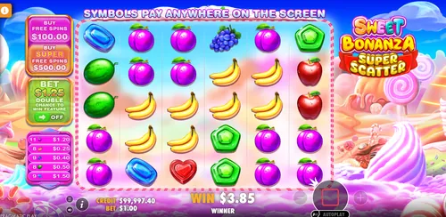 Sweet Bonanza Super Scatter mobile image